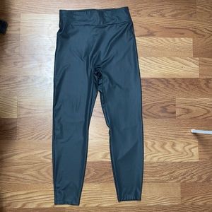 Abercrombie and Fitch Liquid Sheen Leggings